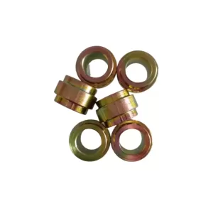 On-Demand CNC Turning Machining Metal Rings Galvanized Parts