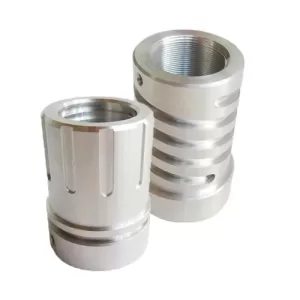 China CNC Turning Aluminum Brass Parts Metal Lens Barrel