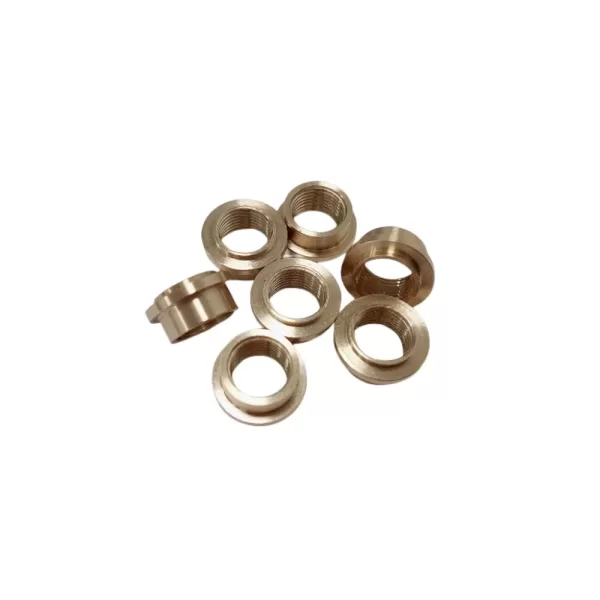Aluminum Alloy Nuts Anodized Gold