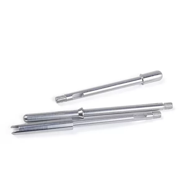 cnc lathe machined aluminum dowel pins