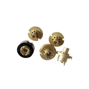 Brass Precision CNC Machined Parts Connectors