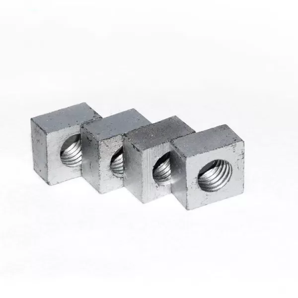 Cnc Milling Square Nuts Carbon Steel Electrogalvanized (1)