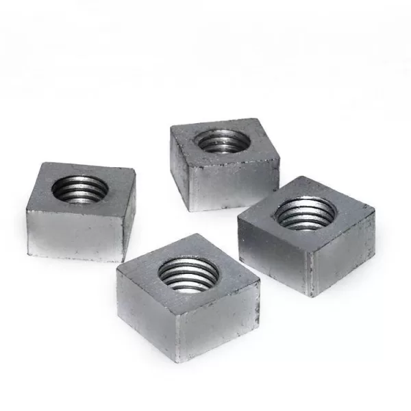 Cnc Milling Square Nuts Carbon Steel Electrogalvanized (2)