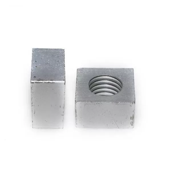 Cnc Milling Square Nuts Carbon Steel Electrogalvanized (3)