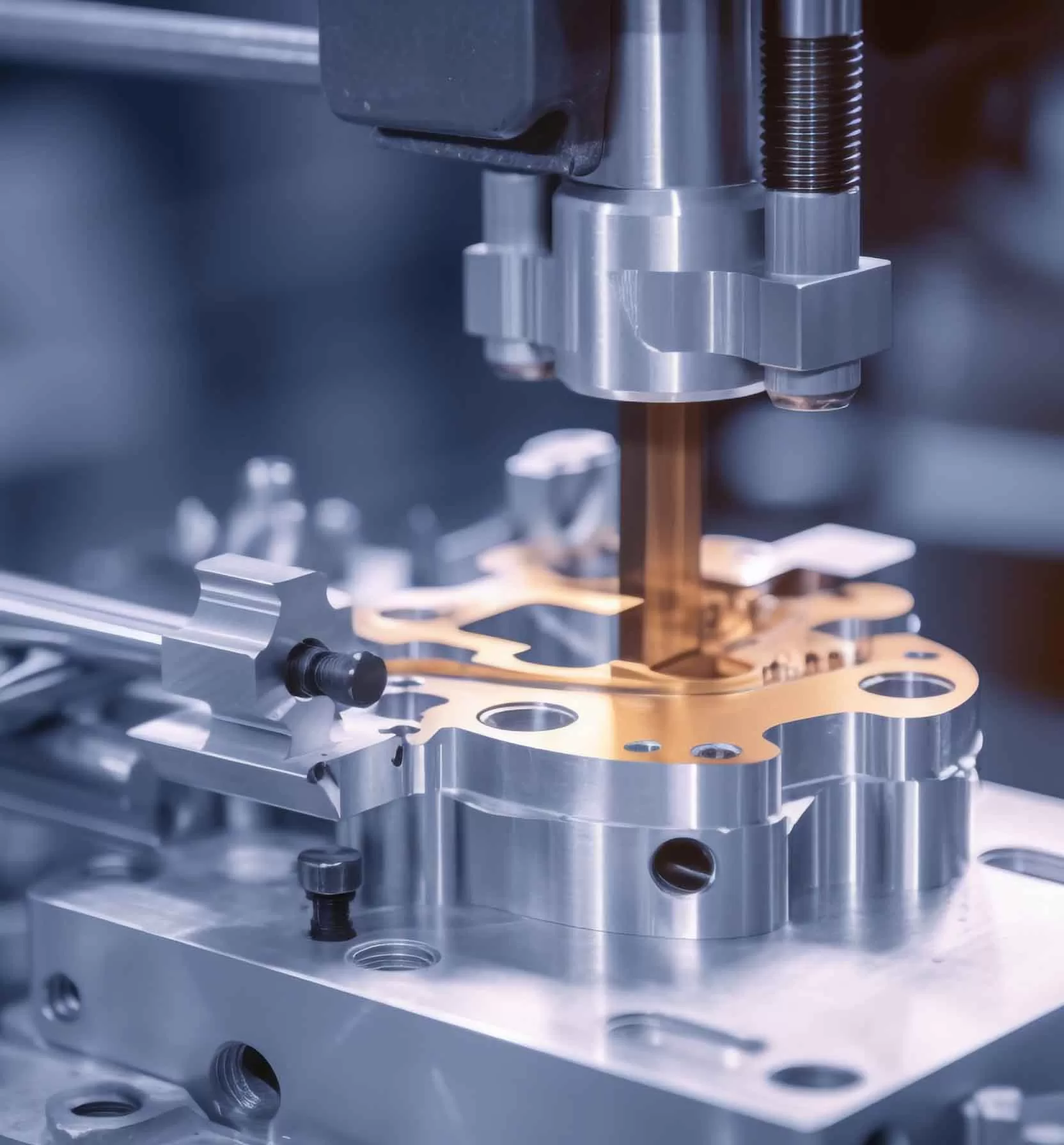 How Does the CNC Machining Center Process Aluminum Parts?