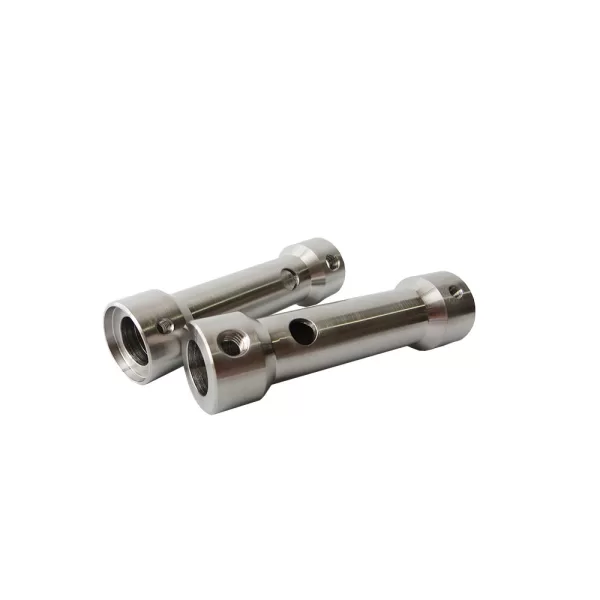 stainless steel cnc turning parts threaded bushing