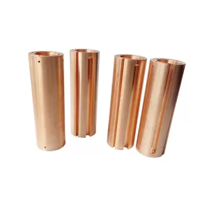 Custom CNC Turning Copper Parts Thick Wall Tube