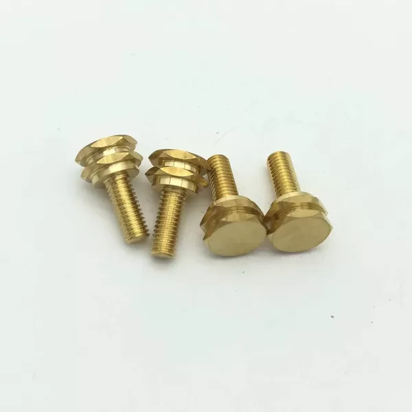 cnc turning milling brass screws