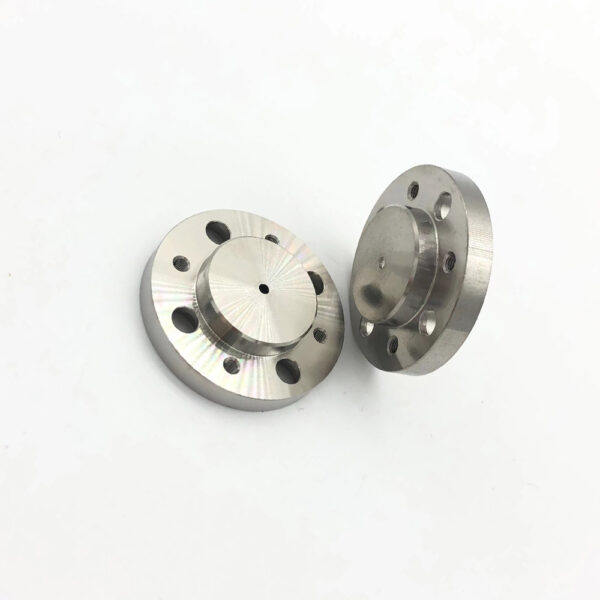 cnc turning steel round concave and convex flange