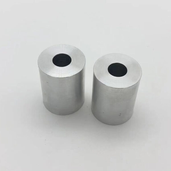 custom cnc turning hollow thick-walled shaft cylindrical aluminum parts