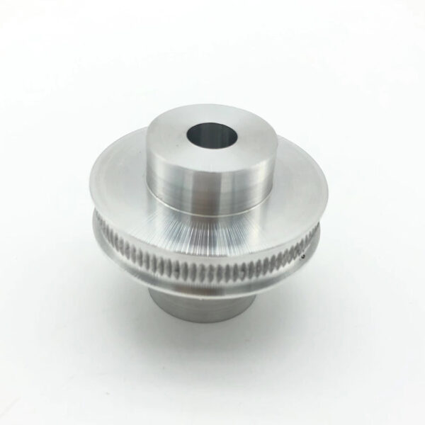 customized motor pulleys aluminum flanges