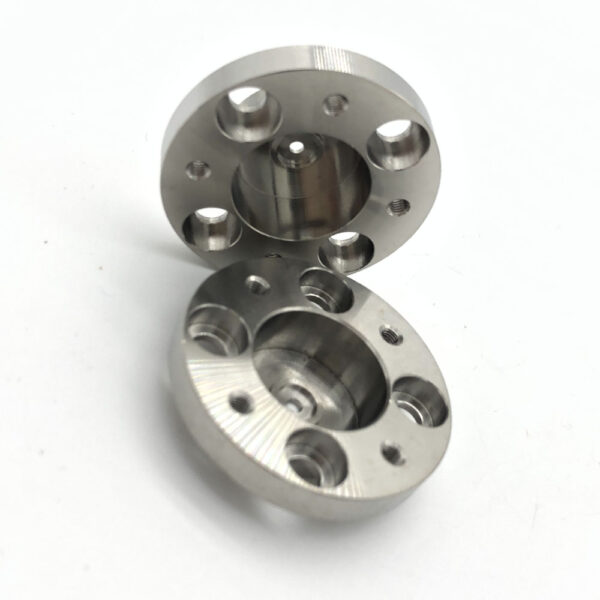 steel round concave and convex flanges cnc machining