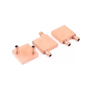 CNC Machining Semiconductor Cooling Parts Copper Water Block