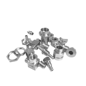 CNC Turn Machining Stainless Steel Threaded Fasteners