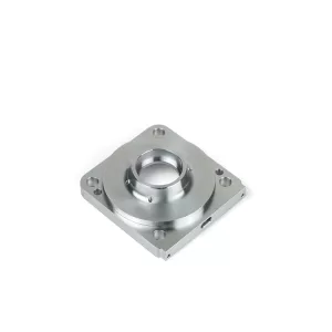 CNC Machining Stainless Steel Flange Raised Neck Square