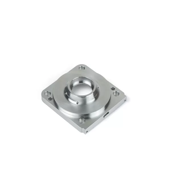 cnc machining stainless steel raised neck square flange