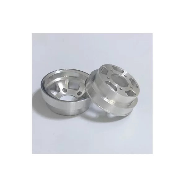 cnc milling toy car aluminum wheel hubs