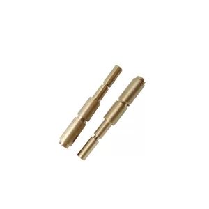 copper cnc turning parts small linear shaft