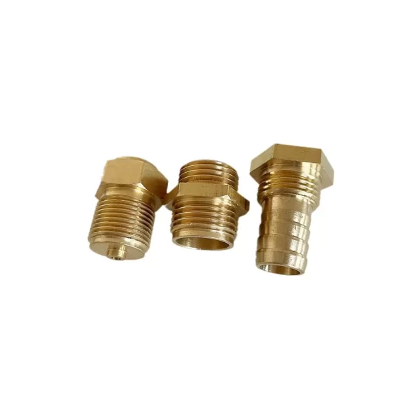 Cnc Turning Knurling Parts Brass Screws Bolts Nuts (2)