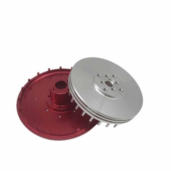 cnc machined aluminum alloy wheel discs with anodizing (3)